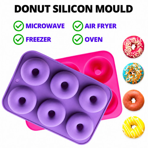 3pack silicone donut mold - 3pack,